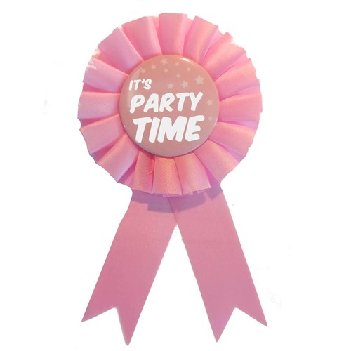 Baby party deko - artikel, rosa