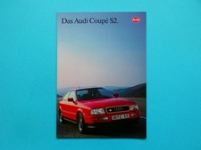 Prospekt / Katalog / Broschüre - Audi S2 - Coupe - 07/92