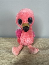 Gilda Flamingo Beanie Boo, rosa Glubschi, Stofftier der Marke Ty, Kuscheltier