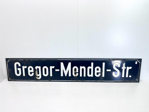 Altes emaille straßenschild - emaille,