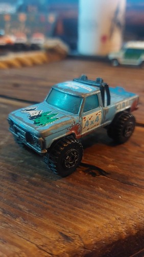 Matchbox 4x4 pickup truck blue - 4x4,