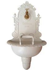 Antik Alu Wand Brunnen Bassena