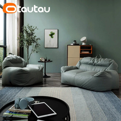 Kunstleder sitzsack bezug - sitzsack,