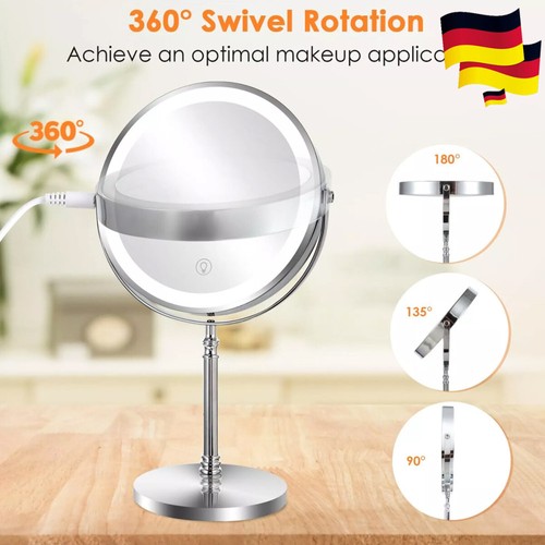 10fach schmink spiegel mit - mit, led