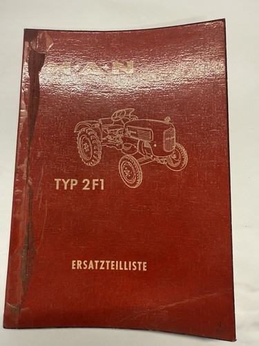 Original man typ 2f1 schlepper - original,