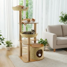 Kratzbaum Holz Katzenbaum