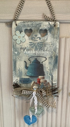 Handgefertigter shabby vintage - handgefertigter,