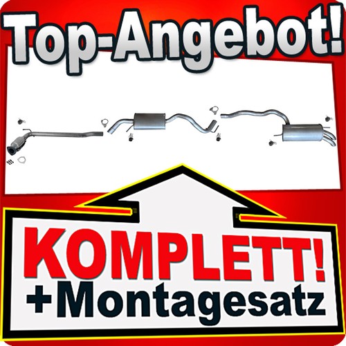 Edelstahl auspuff für t4 - auspuff, vw