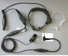 Military headset laryngophone - headset,