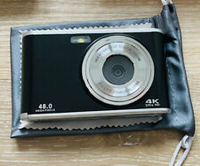 Vlogging Digitalkamera Fotokamera Dual Lens 48MP 4K Ultra HD 16x Zoom mit 32GB