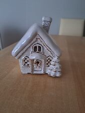 Gießkeramik Deko Weihnachtshaus