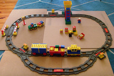 LEGO DUPLO│2745 "Eisenbahn Superset"│Deluxe Battery Cargo Train mit Schienen