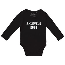 Baby Body A-Levels 2026 Abschluss Großbritannien Geschenkidee A-Levels 2026 Gesc