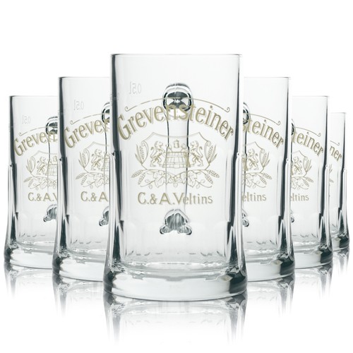 Grevensteiner bier glas - grevensteiner,