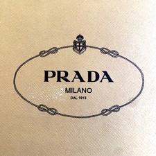 Org. PRADA Damensandalen, gold