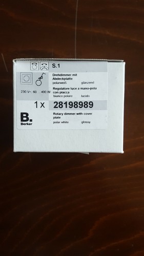 Berker 28198989 drehdimmer - berker,