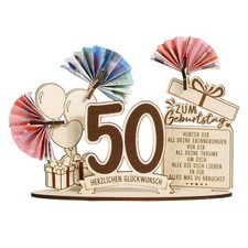 Geldgeschenke zum 50