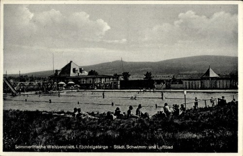 Weißenstadt im - ak,
