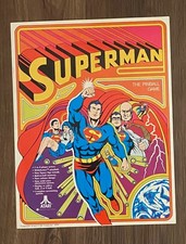 Atari Superman Flyer /Flipper Pinball