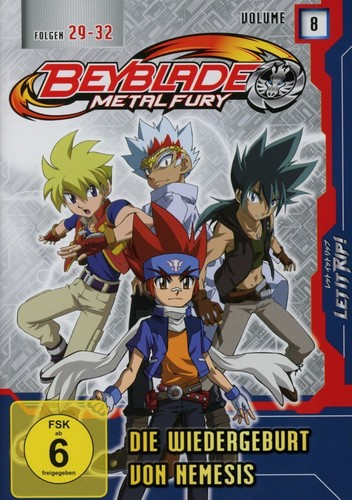 Beyblade metal fury volume - beyblade, 8