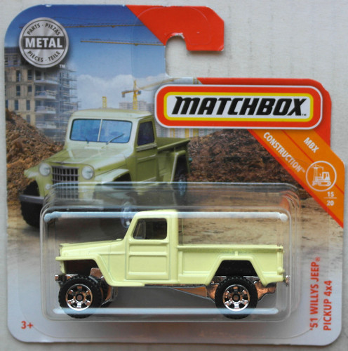 Matchbox jeep willys 4x4 - jeep,