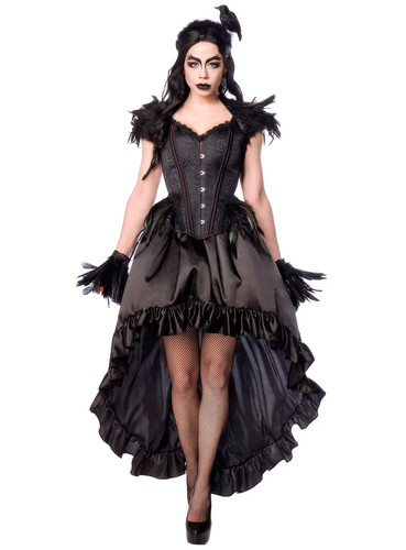 Gothic crow kostüm - gothic,