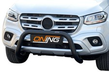 Frontbügel Edelstahl SCHWARZ