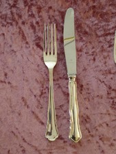 Topp - Wilkens Chippendale -  Dessertbesteck Silber 925 - Sterling - 2tlg..