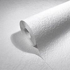 Tapete Weiß Strukturtapete Putzoptik für Wohnzimmer Schlafzimmer Made in Germany
