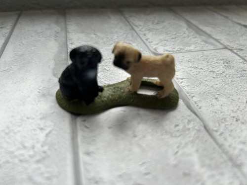 Schleich hund mops - schleich, welpen