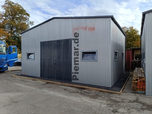 Blechgarage halle 6x5x3m - halle,