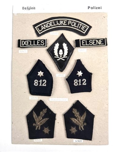 Polizei belgien konvolut an - konvolut,