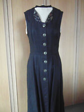 Trachtenkleid/Folklorekleid von HOFER-Trachtenmoden Größe 38, schwarz/bunt