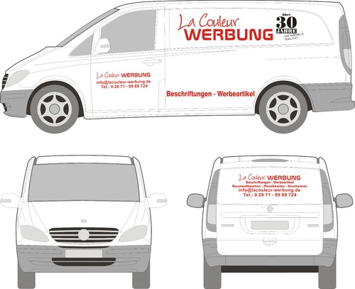Teilige kfz beschriftung - kfz,