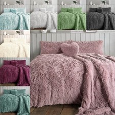 Flauschiges Teddy Bettbezug