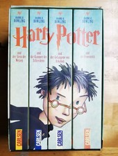 Harry Potter Zauberbox Band 1-4 / 4 Bände Set im Schuber deutsch Taschenbuch