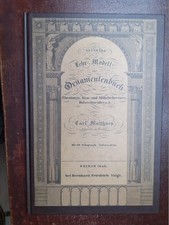 1840 alte Möbel Ornamente