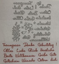 Stampin Up! Framelits Schön