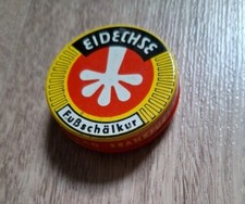 alte Blechdose - EIDECHSE Fußschälkur - Hautcreme - Apotheke - Carl Hamel