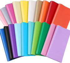 100 Blatt Seidenpapier Bunt 50X70 Cm, 20 Farben Tissue Paper Verpackungsmaterial