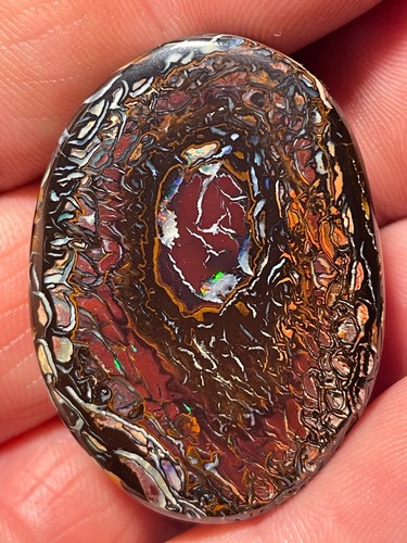 Australischer boulder opal - opal, mit