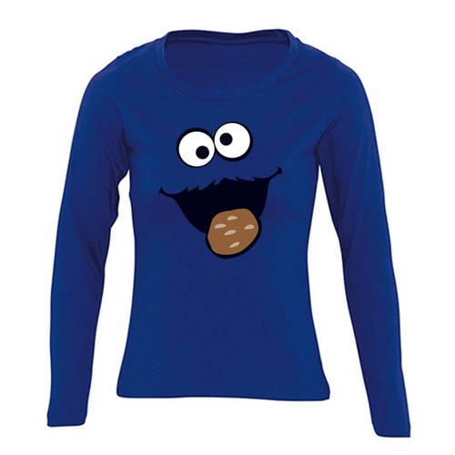 Longsleeve krümelmonster mit - krümelmonster,