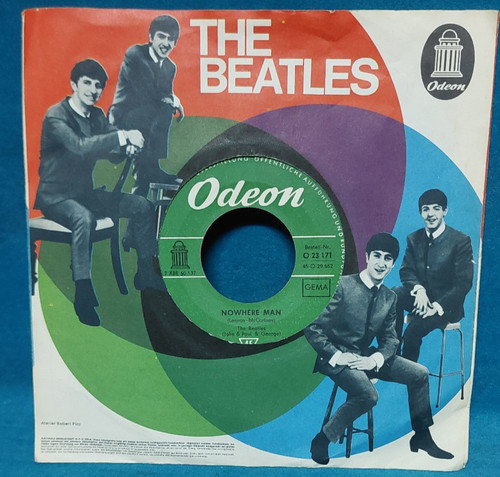The beatles nowhere man 7 - beatles, 7"