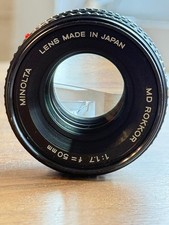 MINOLTA MD Rokkor f1.7 50mm MD