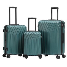 BEIBYE 2050 Kofferset Rollkoffer Koffer Hartschale TSA Schloß  Zwillingsrollen