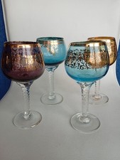 4 schöne edle Weingläser von