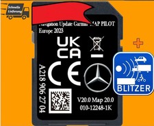 SD KARTE für MERCEDES GARMIN