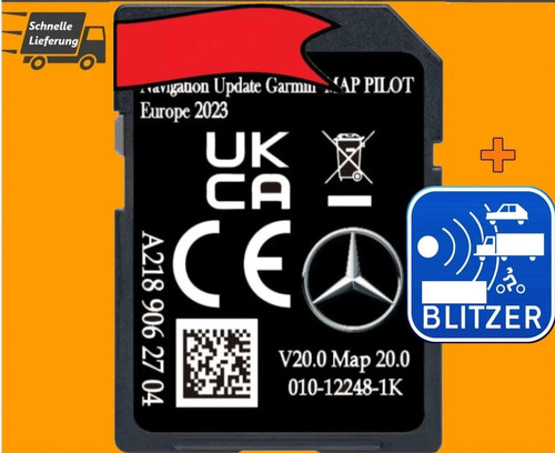 Karte für mercedes garmin - sd,