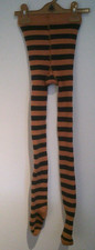 Orange blau gestreifte - orange/blau,