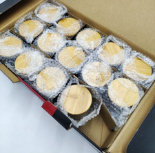 Vorratsgläser Vorratsglas Glas 14 Stück Bambus Deckel  180ml Glastal